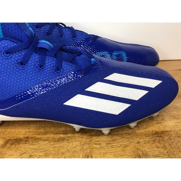 Adidas Adizero Scorch Football Cleats Blue White FX2086 Size 12 main image 13